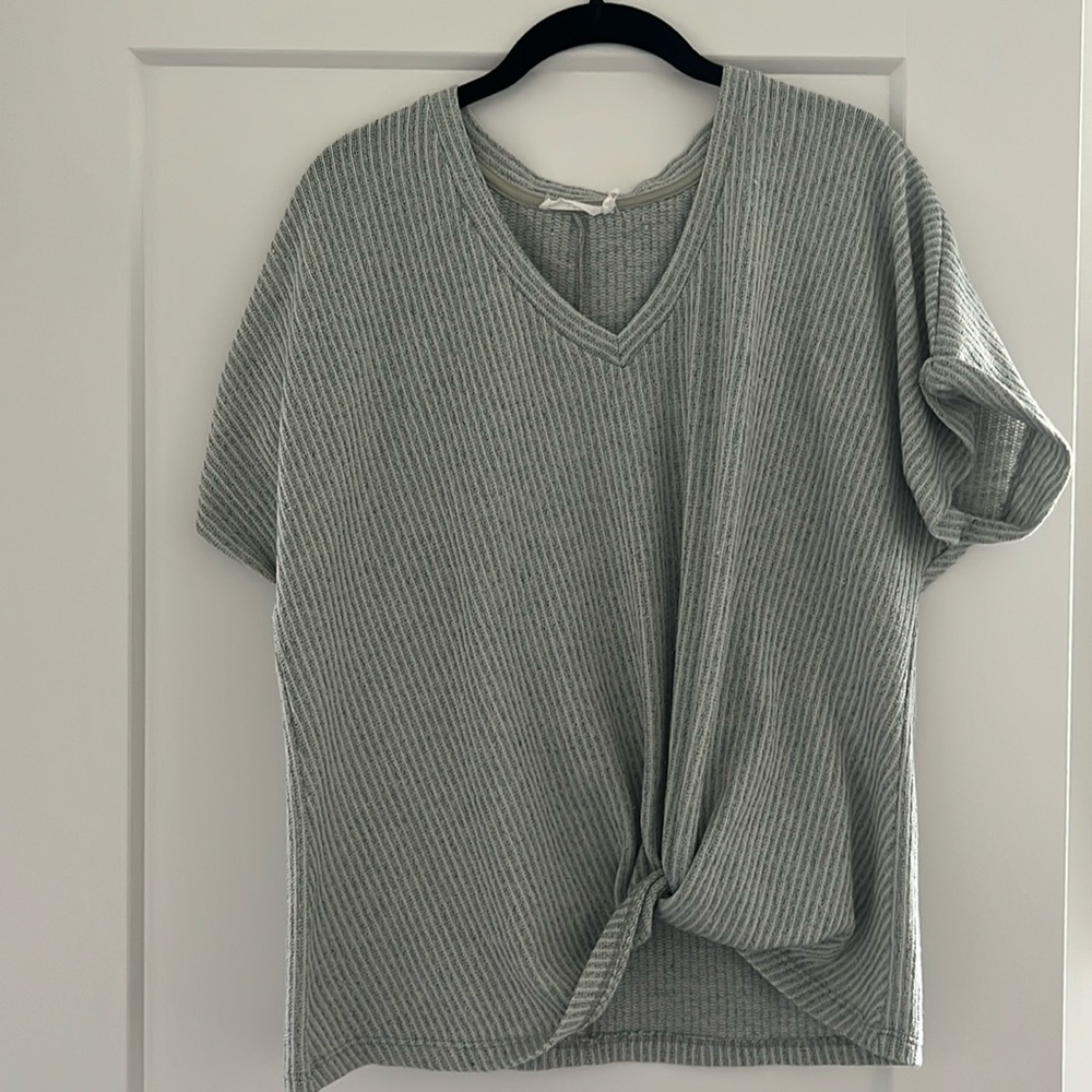 Lush Top with twisted front, Size M